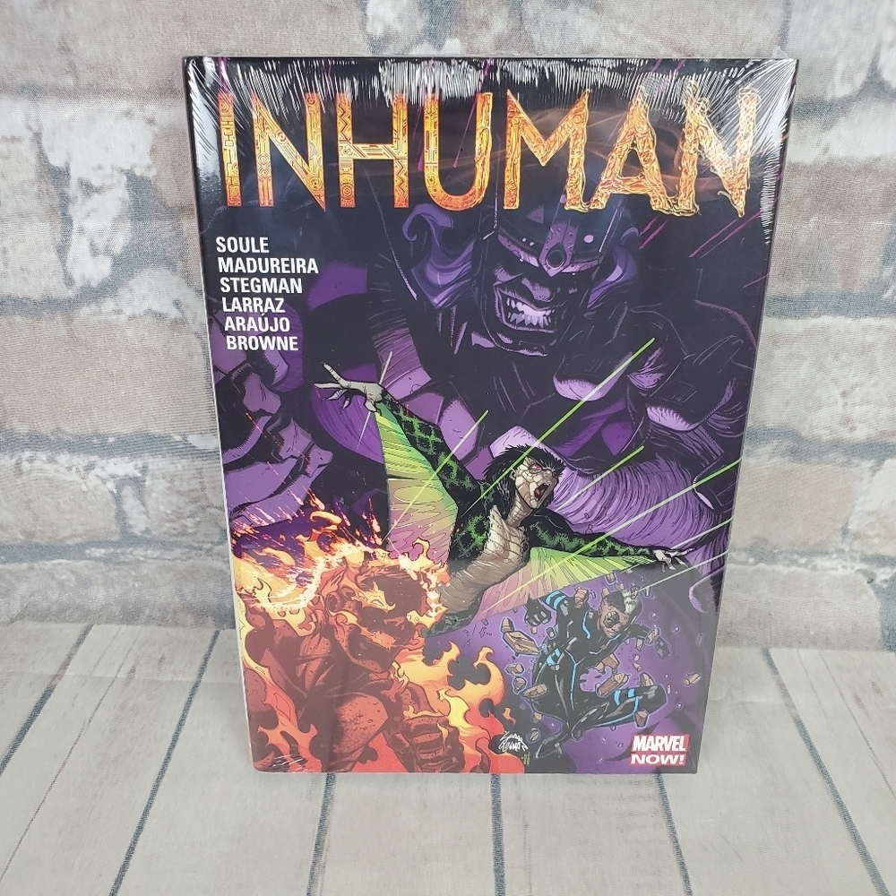 Inhuman Marvel  Comics Hardcover Sealed